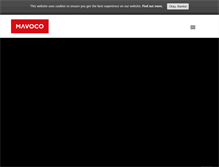Tablet Screenshot of mavoco.com